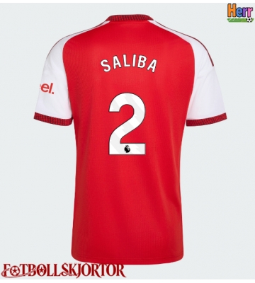 Arsenal William Saliba #2 Hemmatröja 2026-27 Kortärmad